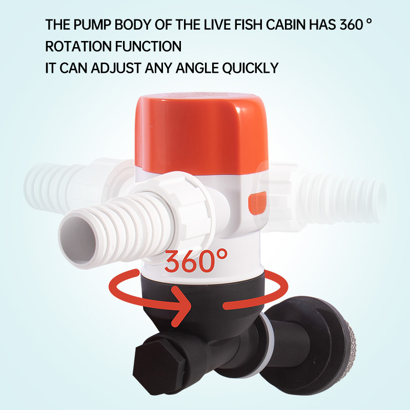 Aerated bait pump, live fish t - Fishing Boat Steering Wheel recension och pris